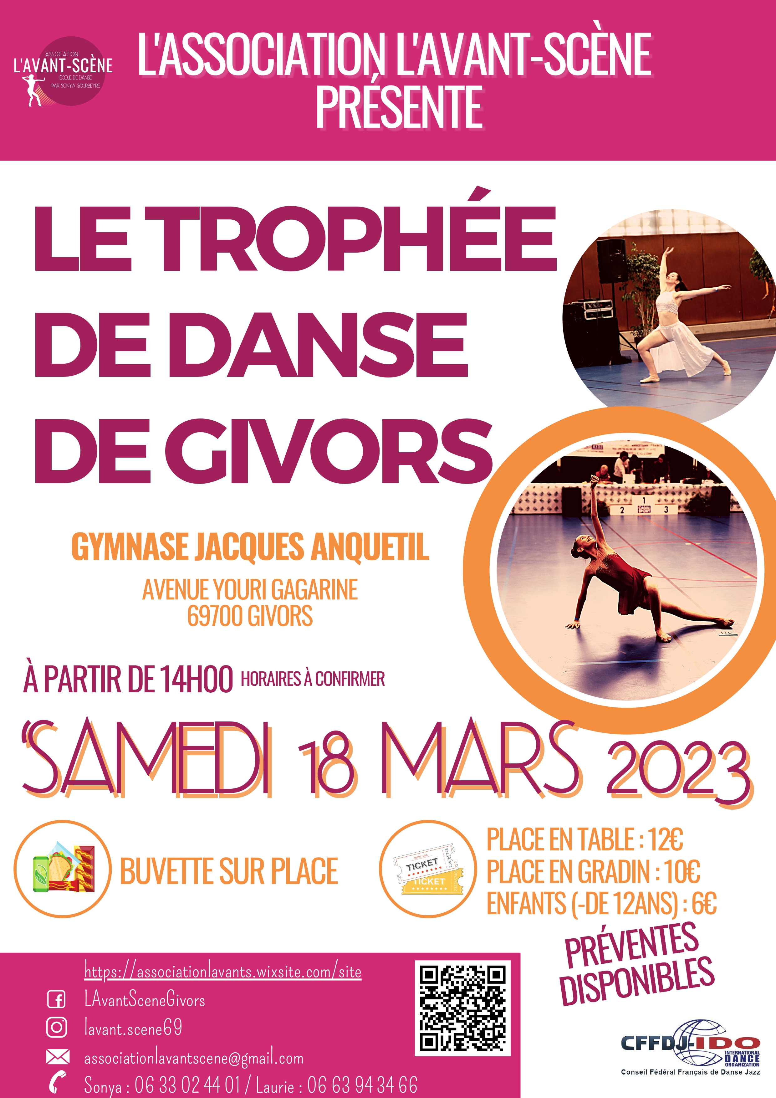 Affiche Trophée Danse Givors 2023